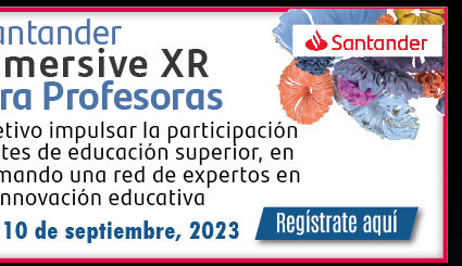 Becas Santander | CENTRO Immersive XR Bootcamp para Profesoras (Registro)